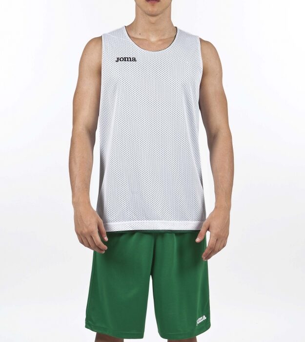 CAMISETA REVERSIBLE ARO VERDE-BLANCO S/M