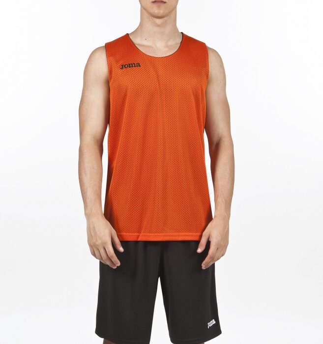 CAMISETA REVERSIBLE ARO NARANJA-NEGRO S/M