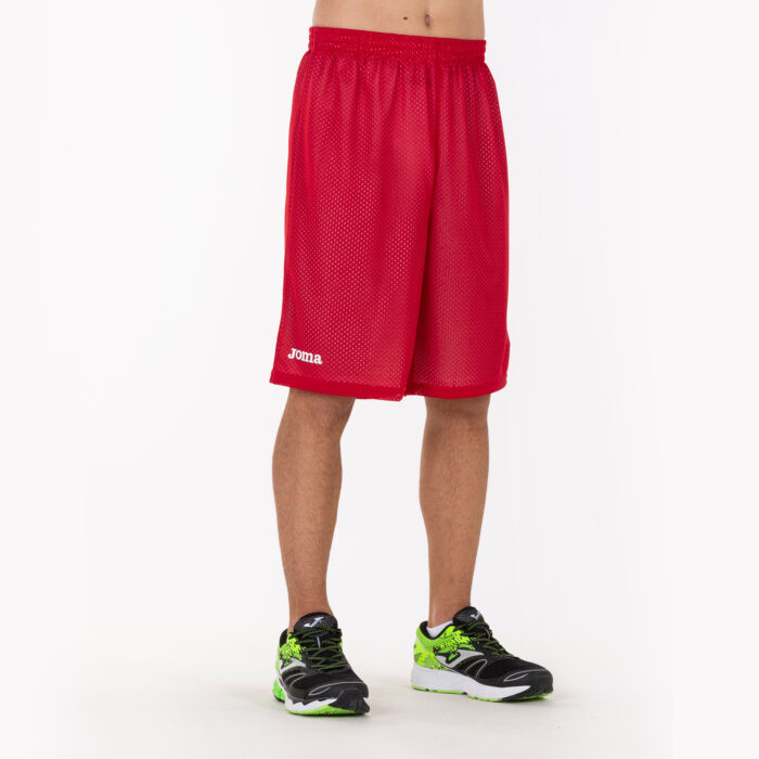 SHORT BASKET REVERSIBLE ROOKIE ROJO-BLANCO