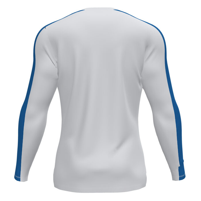 CAMISETA ACADEMY BLANCO-ROYAL M/L