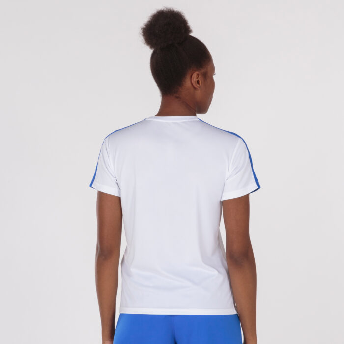 CAMISETA ACADEMY BLANCO-ROYAL M/C