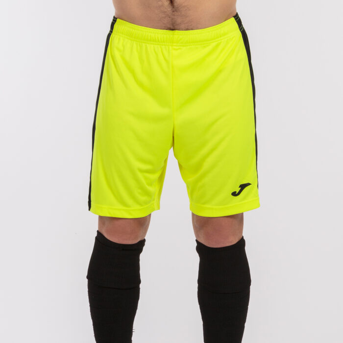 SHORT MAXI AMARILLO FLUOR-NEGRO