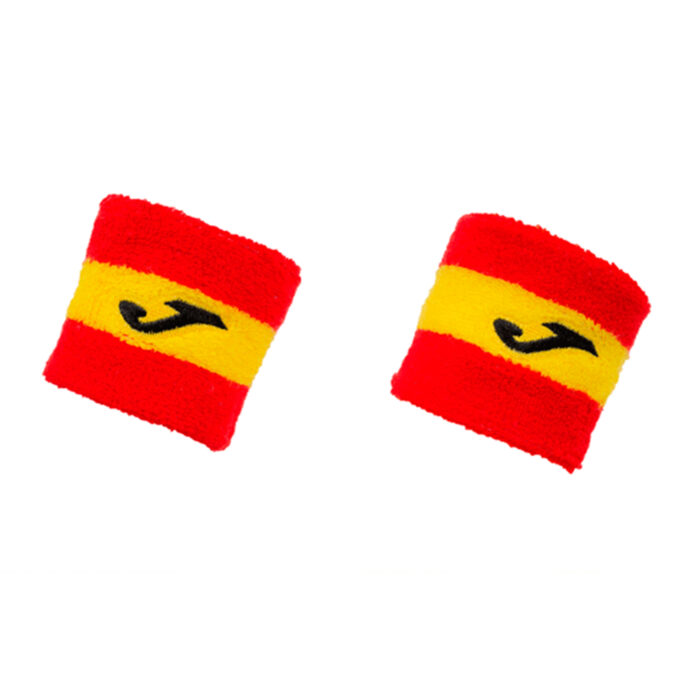 MUÑEQUERA ROJO-AMARILLO