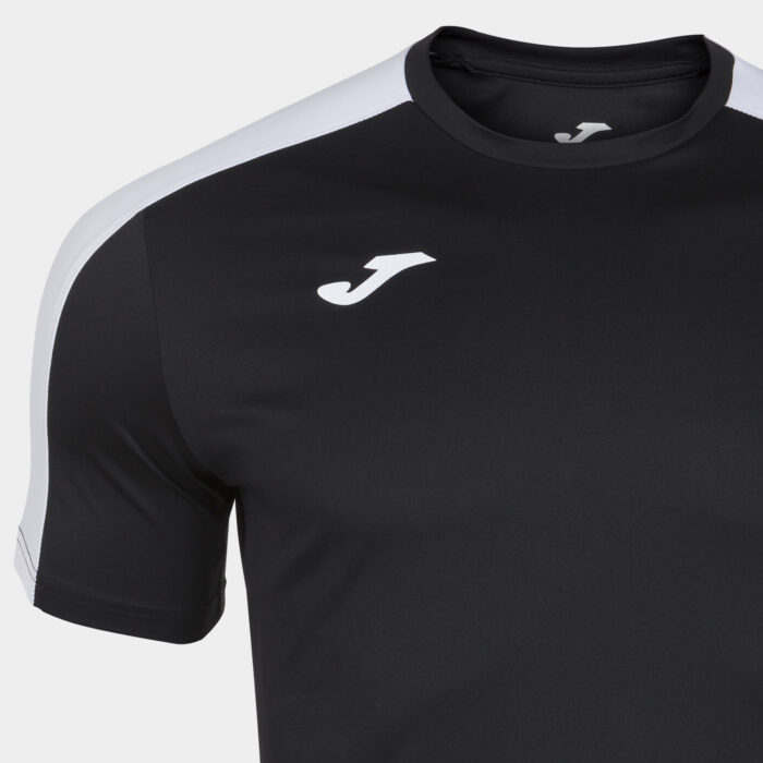 CAMISETA ACADEMY NEGRO-BLANCO M/C