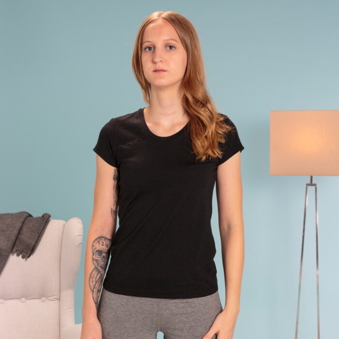 CAMISETA VERONA NEGRO M/C