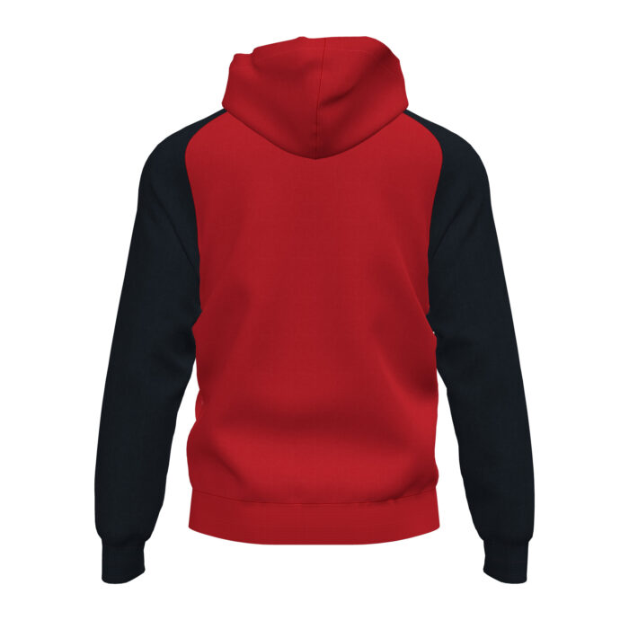 CHAQUETA CON CAPUCHA ACADEMY IV ROJO NEGRO