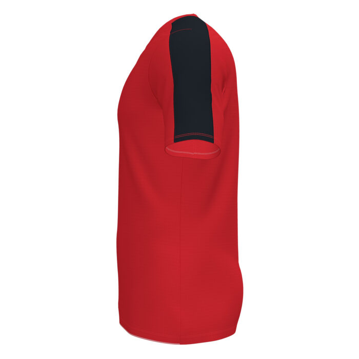 CAMISETA MANGA CORTA ACADEMY ROJO NEGRO