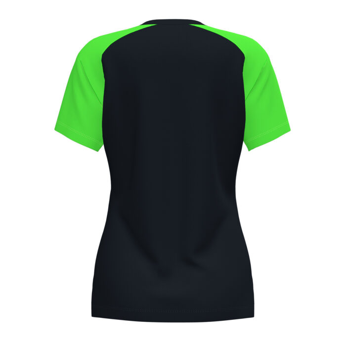 CAMISETA MANGA CORTA ACADEMY IV NEGRO VERDE FLÚOR