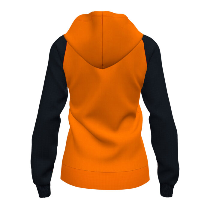 CHAQUETA CON CAPUCHA ACADEMY IV NARANJA NEGRO