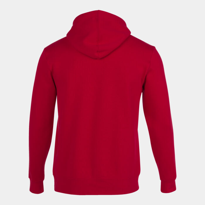 SUDADERA CON CAPUCHA MONTANA ROJO