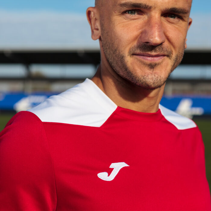 CAMISETA MANGA CORTA CHAMPIONSHIP VI ROJO BLANCO