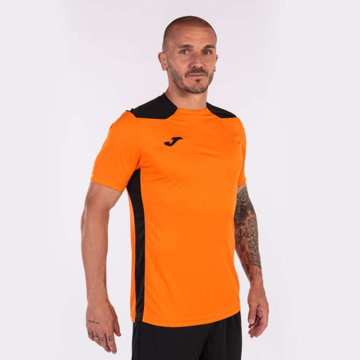 CAMISETA MANGA CORTA CHAMPIONSHIP VI NARANJA NEGRO