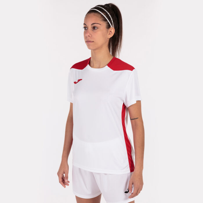 CAMISETA MANGA CORTA CHAMPIONSHIP VI BLANCO ROJO