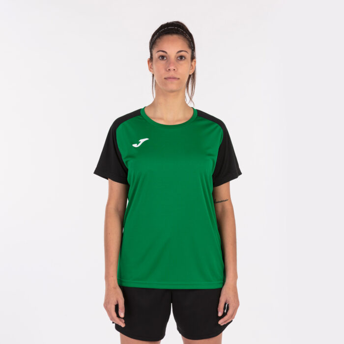 CAMISETA MANGA CORTA ACADEMY IV VERDE NEGRO