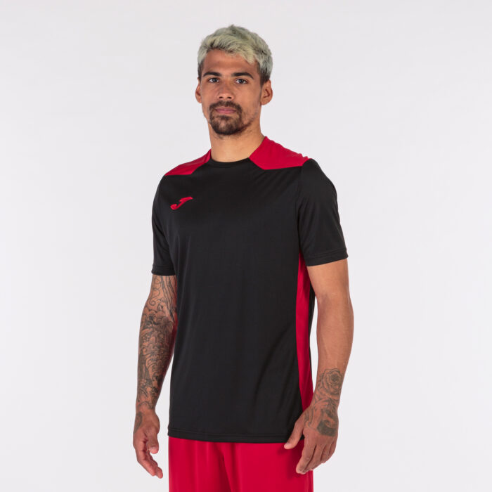 CAMISETA MANGA CORTA CHAMPIONSHIP VI NEGRO ROJO