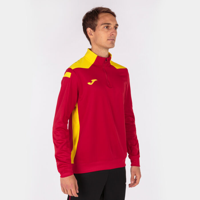 SUDADERA SIN CAPUCHA CHAMPIONSHIP VI ROJO AMARILLO