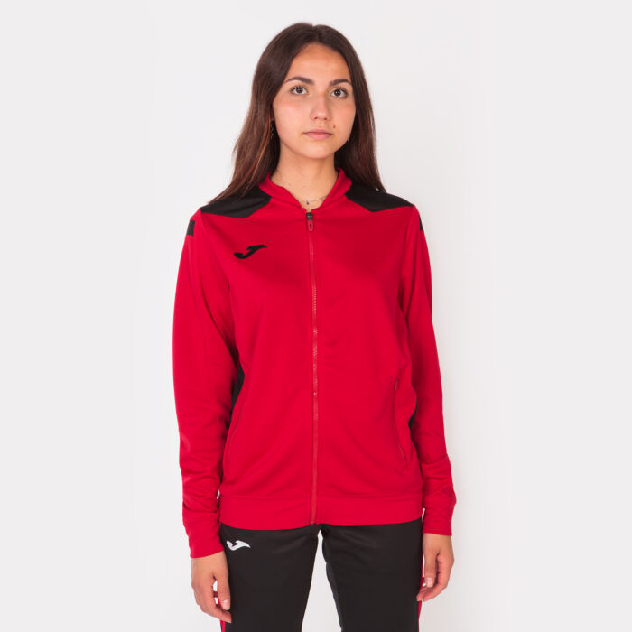 CHAQUETA SIN CAPUCHA CHAMPIONSHIP VI ROJO NEGRO