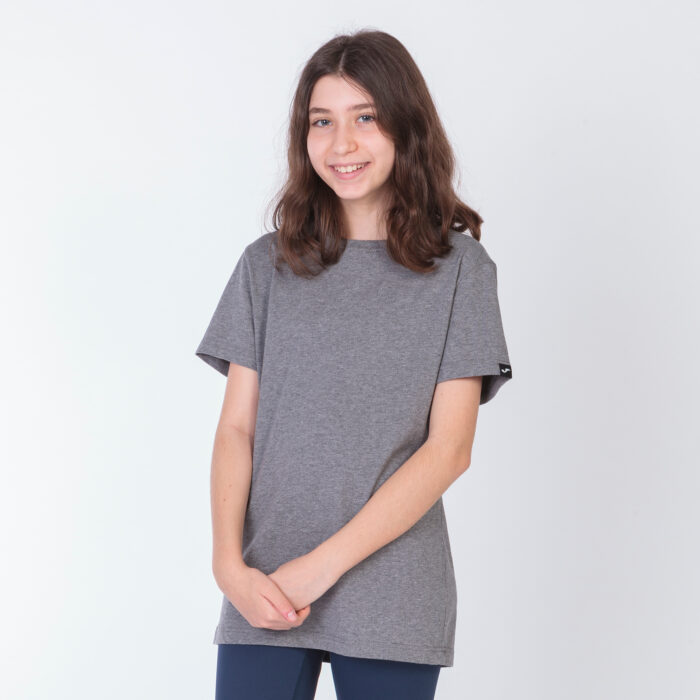 CAMISETA MANGA CORTA DESERT GRIS MELANGE