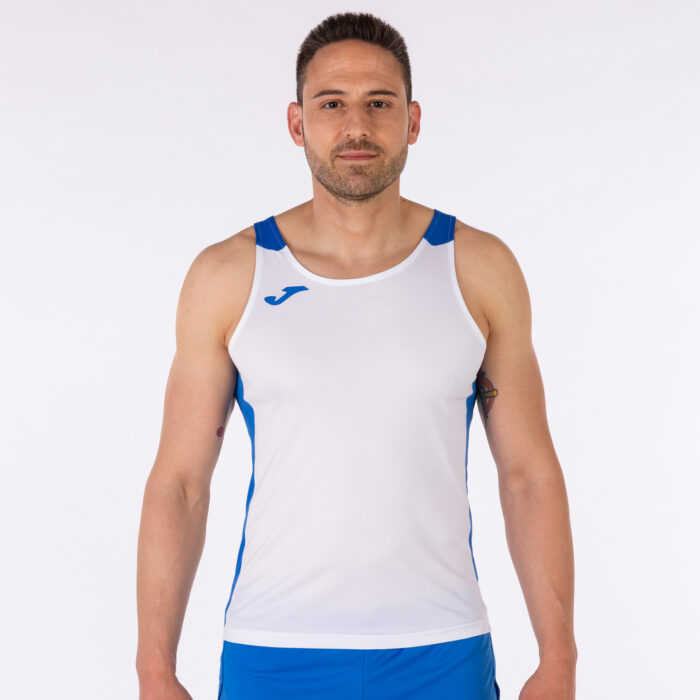 CAMISETA TIRANTES RECORD II BLANCO ROYAL