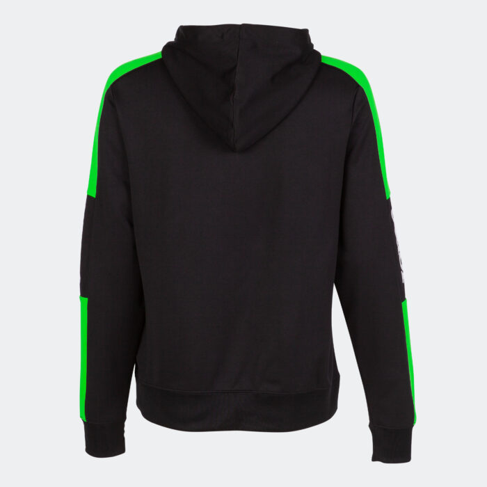 SUDADERA CON CAPUCHA CHAMPIONSHIP IV NEGRO VERDE FLÚOR