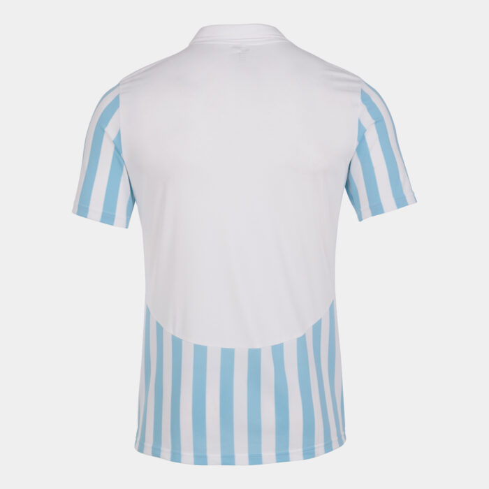 CAMISETA MANGA CORTA COPA II BLANCO CELESTE