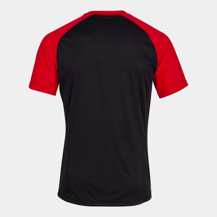 CAMISETA MANGA CORTA TEAMWORK NEGRO ROJO