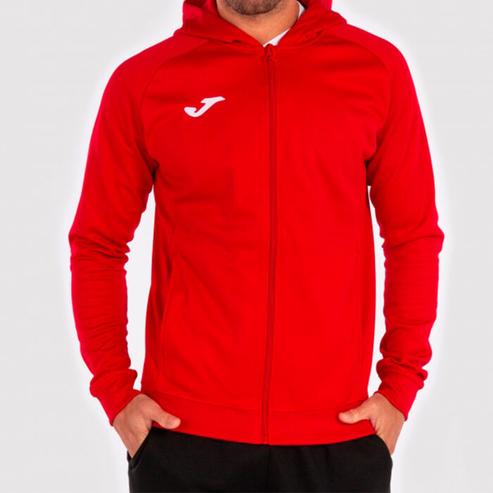 CHAQUETA CAPUCHA MENFIS ROJO
