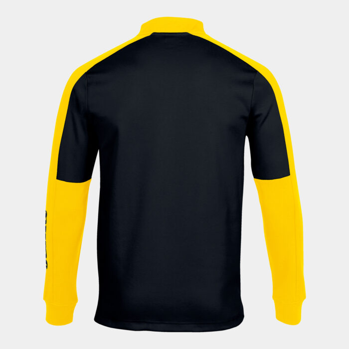 SUDADERA ECO CHAMPIONSHIP NEGRO AMARILLO
