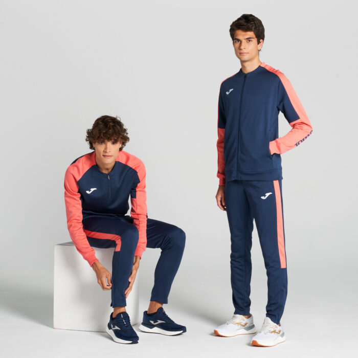 PANTALÓN LARGO ECO CHAMPIONSHIP MARINO NARANJA FLÚOR