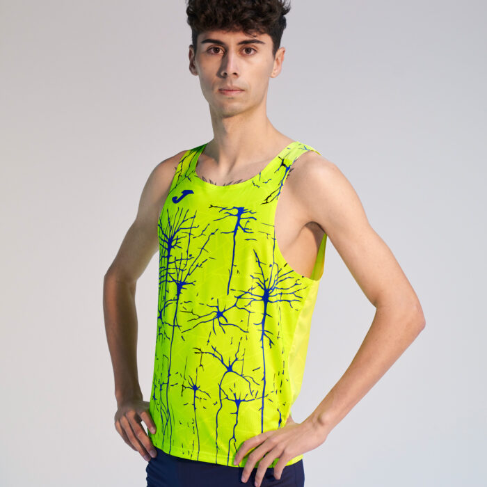 CAMISETA TIRANTES ELITE IX AMARILLO FLÚOR