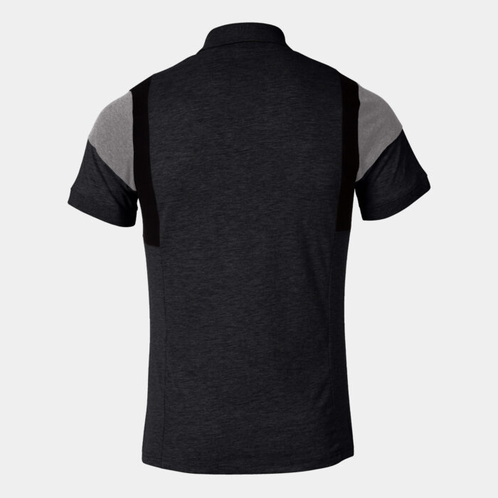 POLO MANGA CORTA CONFORT III GRIS MELANGE