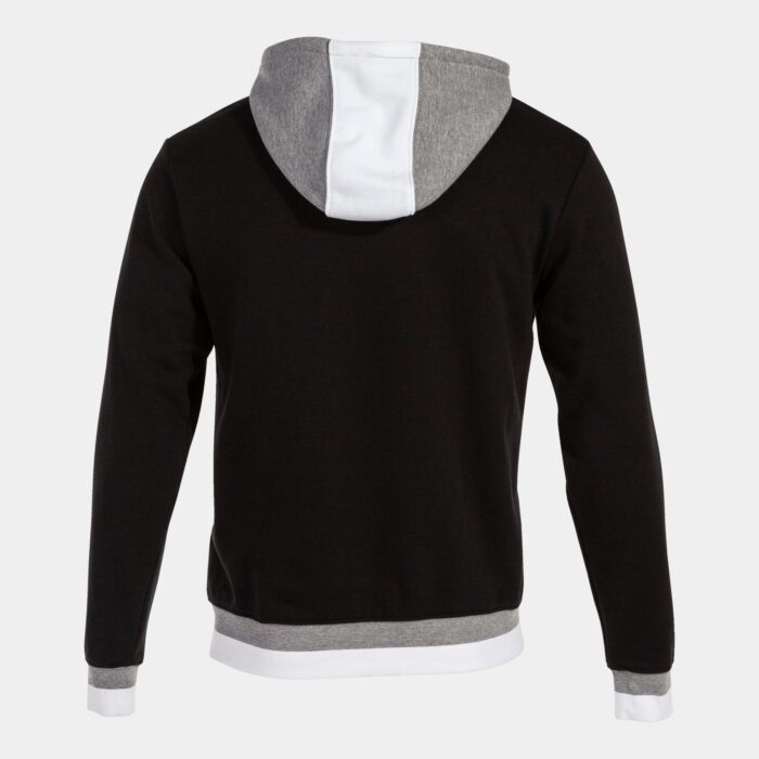 CHAQUETA CON CAPUCHA CONFORT II NEGRO GRIS