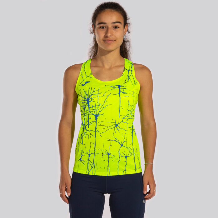 CAMISETA TIRANTES ELITE IX AMARILLO FLÚOR