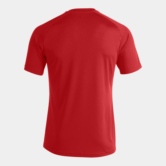 CAMISETA MANGA CORTA PISA II ROJO NEGRO
