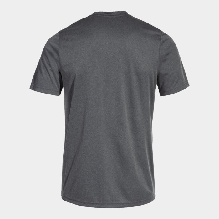 CAMISETA COMBI GRIS MELANGE OSCURO M/C